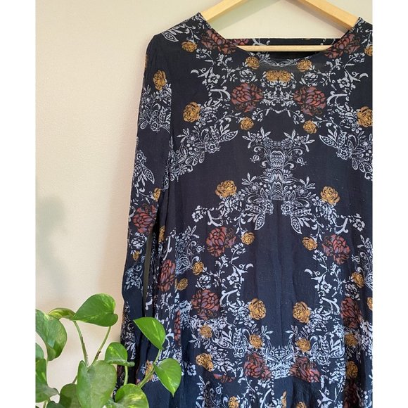 Free People 'Smooth Talker' Open-Back Floral Pattern Dress - Picture 5 of 7